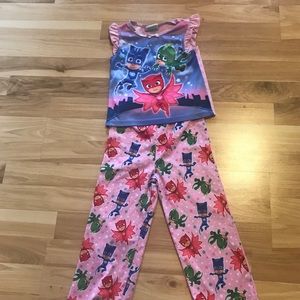 PJ Masks pajamas. Like new.